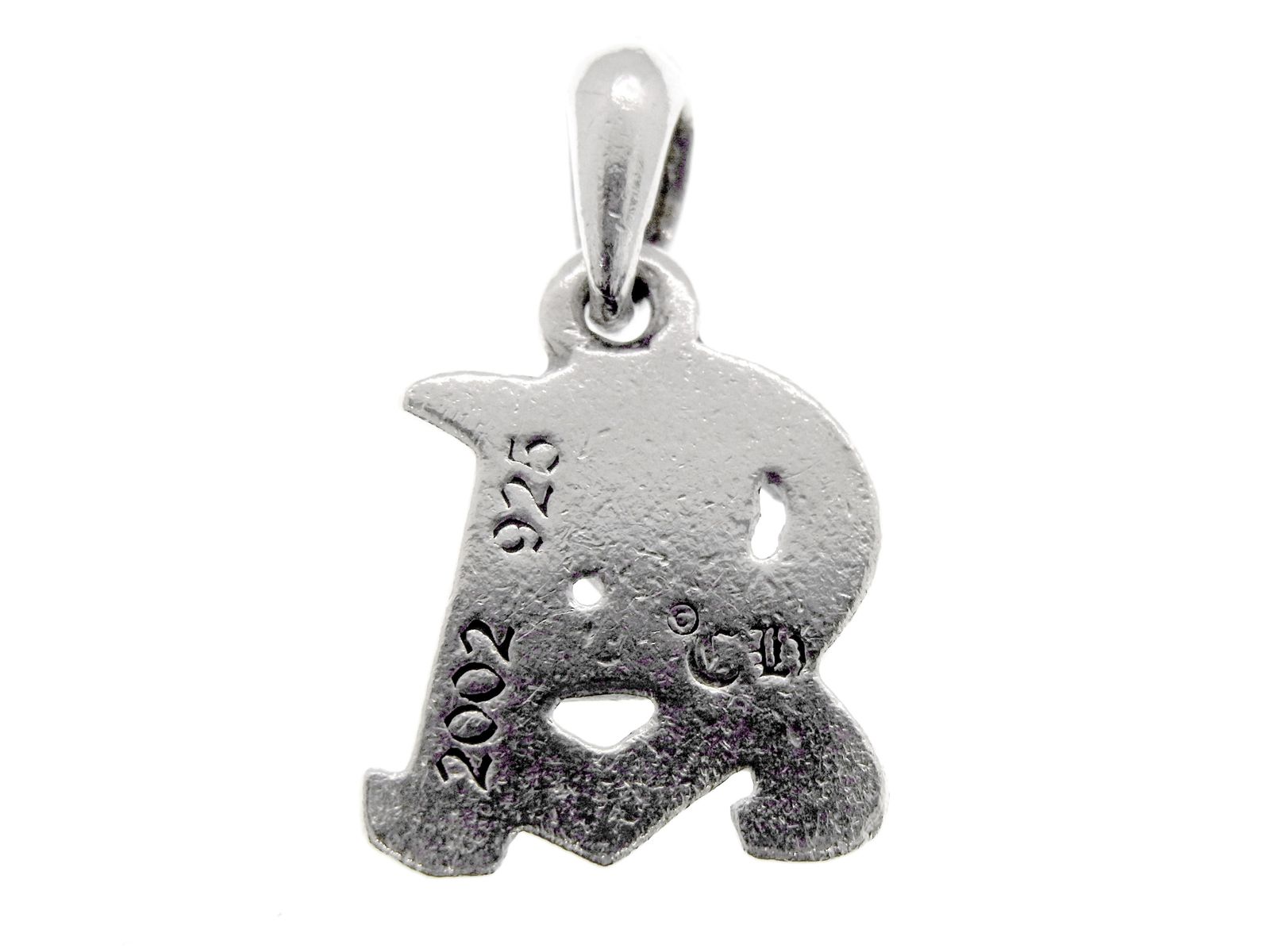 クロムハーツ アルファベット スタックチャーム N イニシャル silver