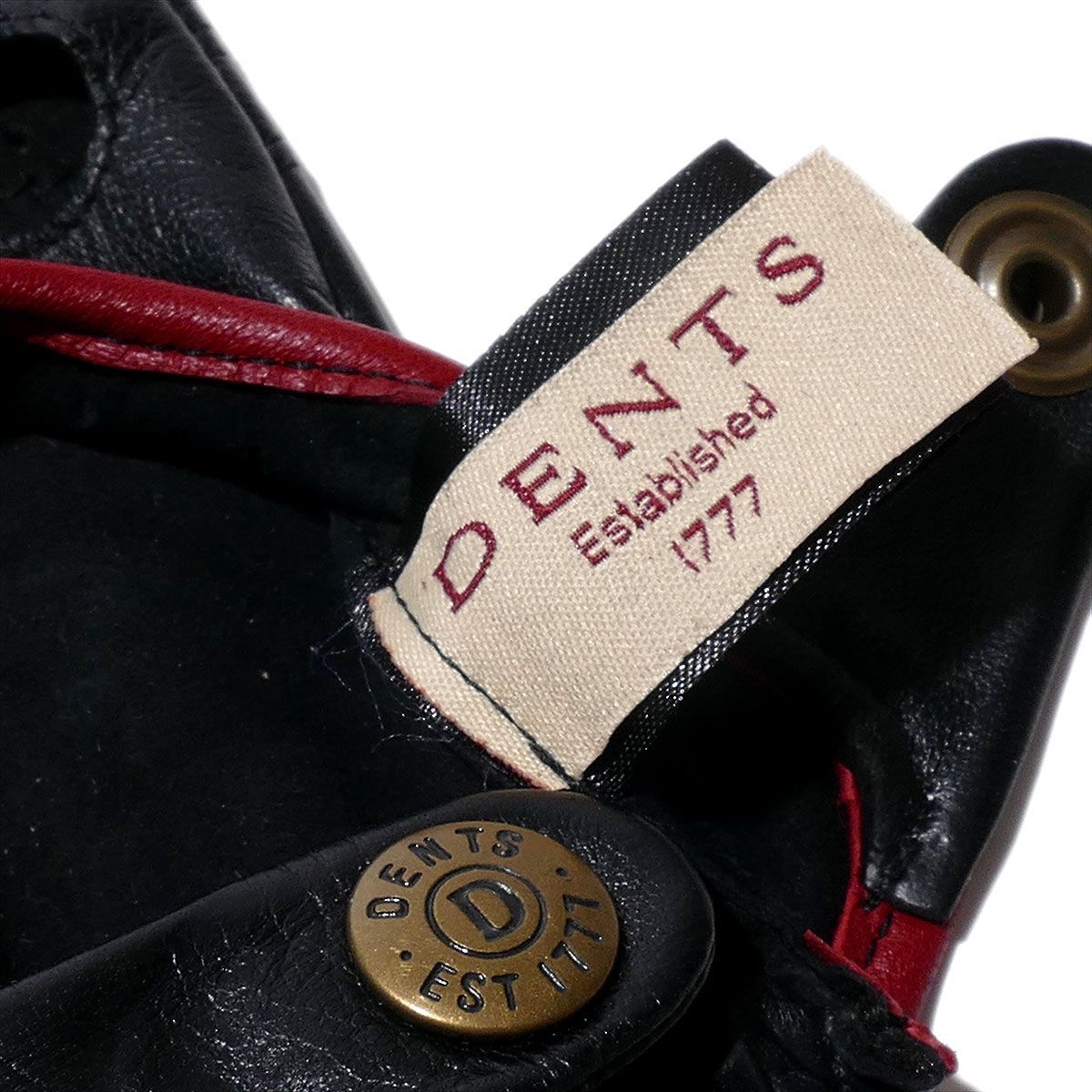 デンツ【送料無料】DENTS ドライビング グローブ 5-1011 Black/Berry 