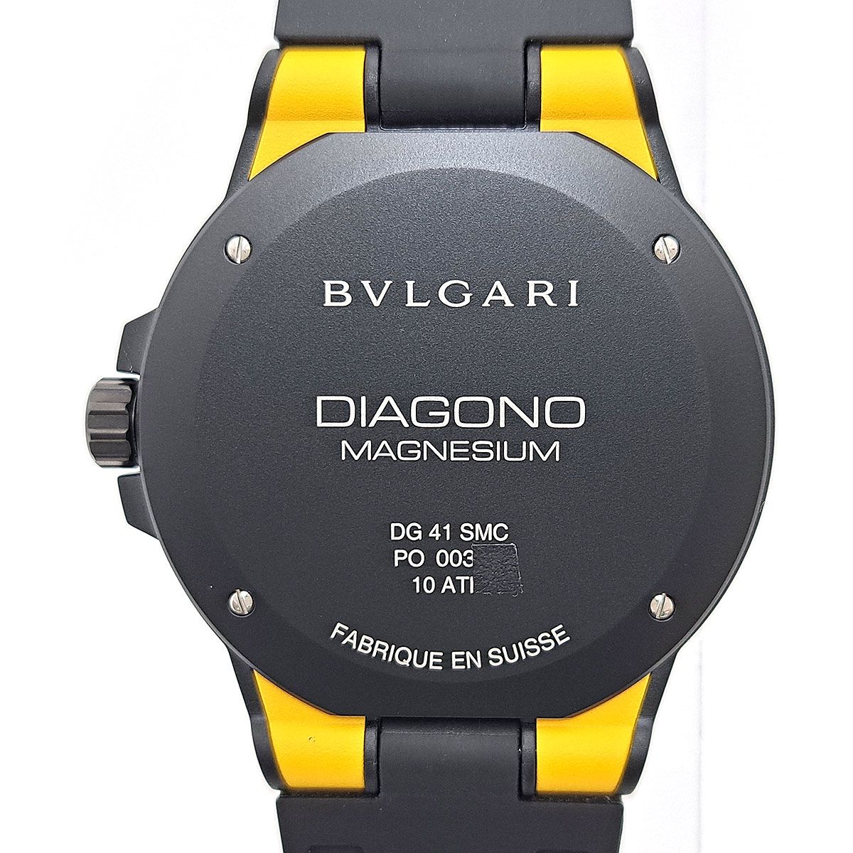 ブルガリ ディアゴノ マグネシウム DG41SMC 自動巻き マグネシウム セラミック メンズ BVLGARI【中古】 【時計】