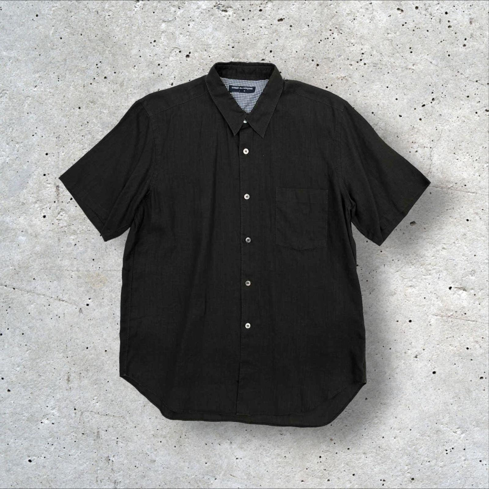 COMME des GARCONS HOMME リネン100% 半袖 シャツ M 【AD2005】 - メルカリ