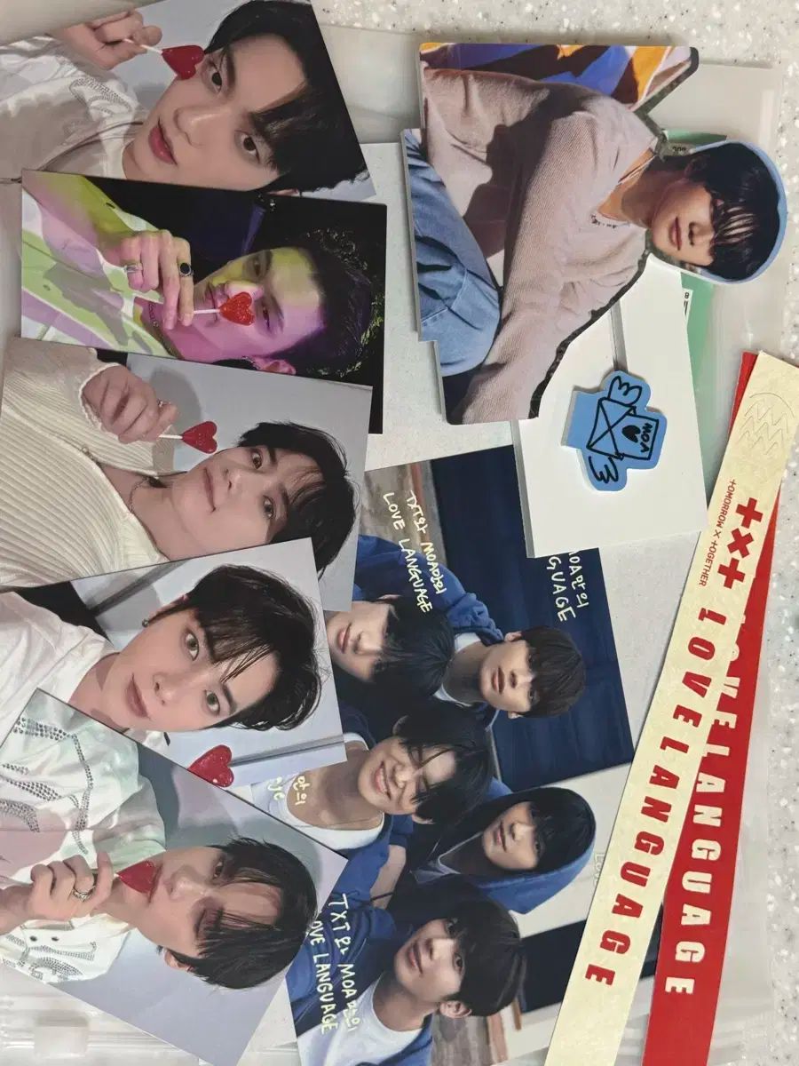 TXT サノク Love Language トレカ 全員 5枚セット txt サノク トレカ セット 5枚 TXT Love Language サノク 事前収録