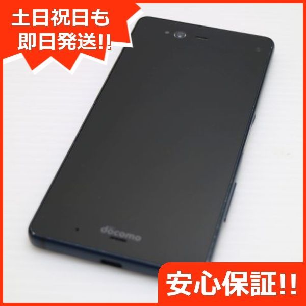 美品 F-01K arrows NX ブルーブラック スマホ 即日発送 スマホ 白ロム  DoCoMo 富士通 土日祝発送OK 04000