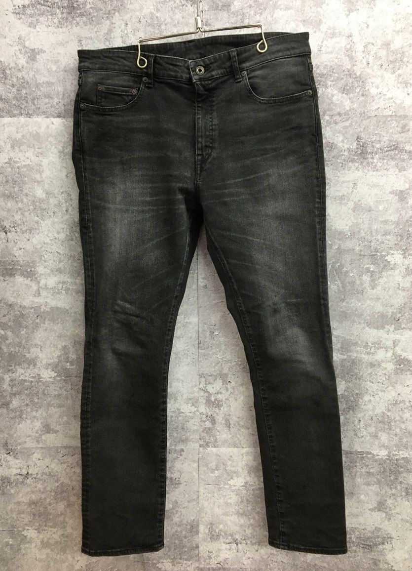 JAPAN BLUE JEANS ジャパンブルージーンズ スリム ストレッチ ブラックデニムパンツ【4559-004】