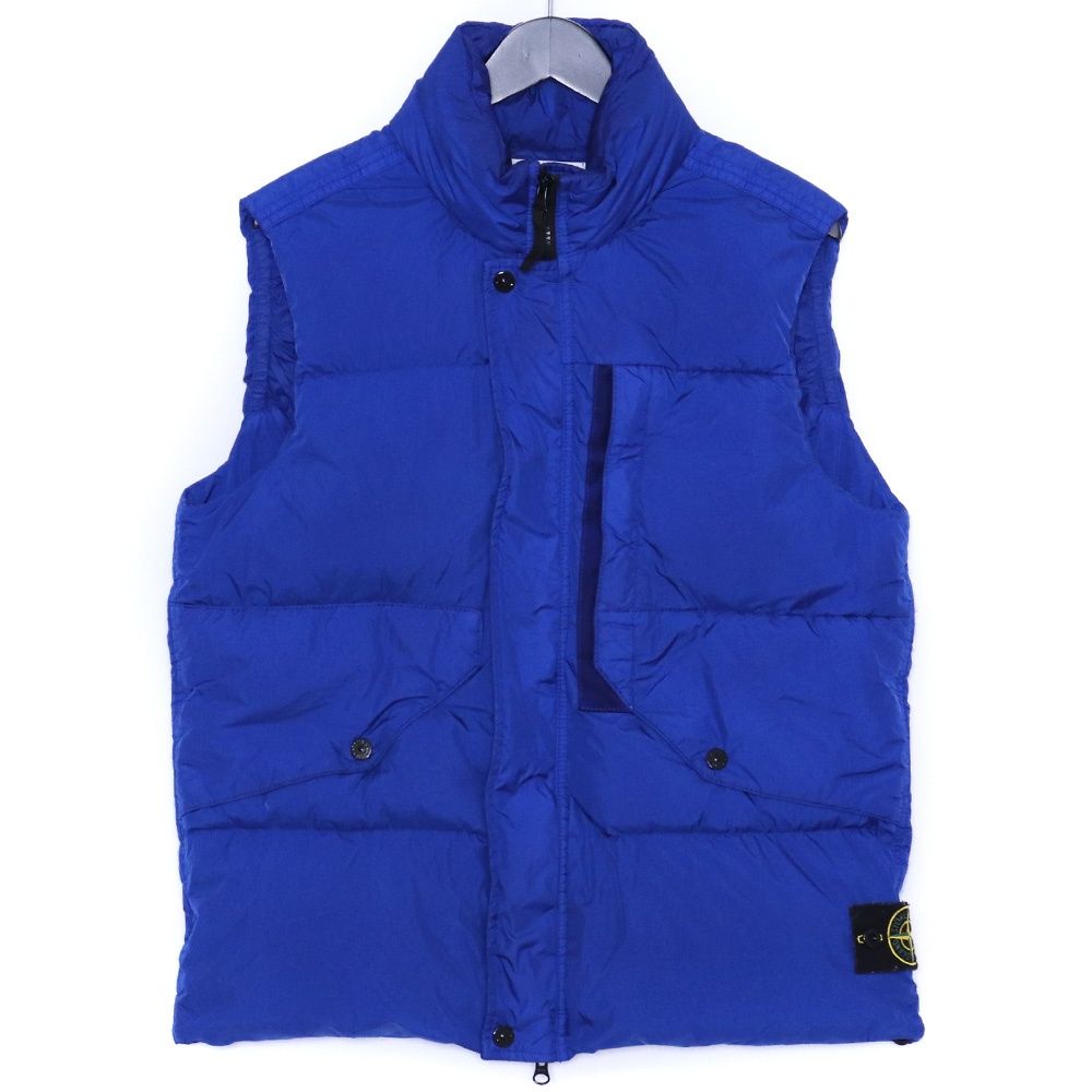 STONE  ダウンベスト 青 STONE ISLAND ダウンベスト Sサイズ ブルー 7915G0423 - メルカリ