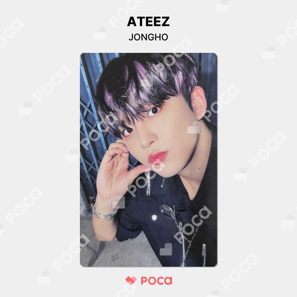 ateez ジョンホトレカ ATEEZ ジョンホ トレカ THE WORLD EP.2 : OUTLAW Z VER. 公式