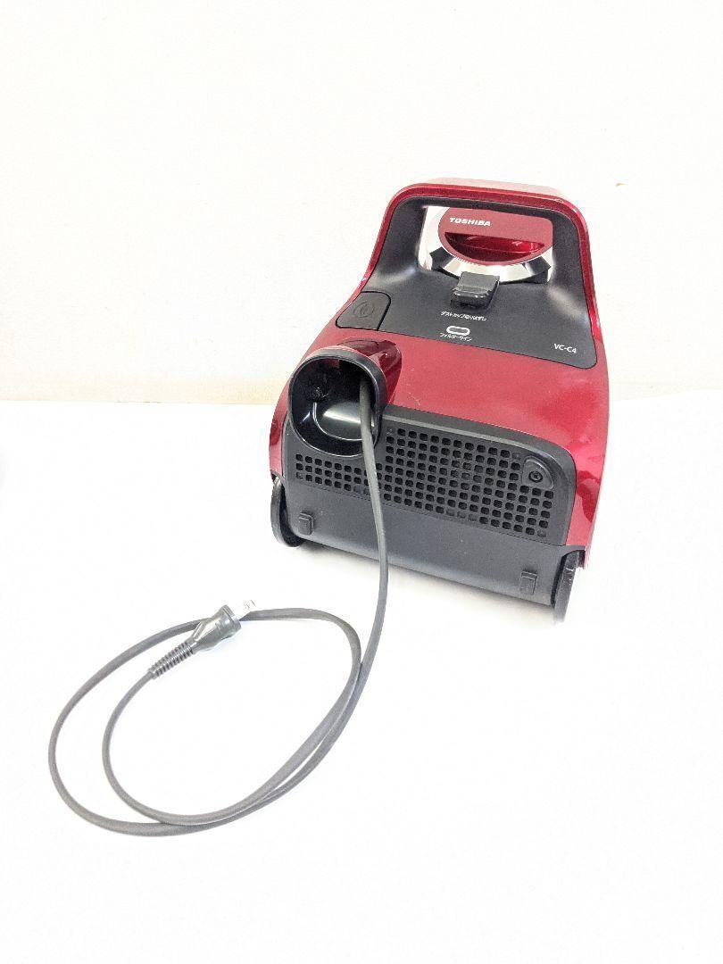 TOSHIBA VC-C4-R 2016年製サイクロン式掃除機 ヘッド無し - メルカリ