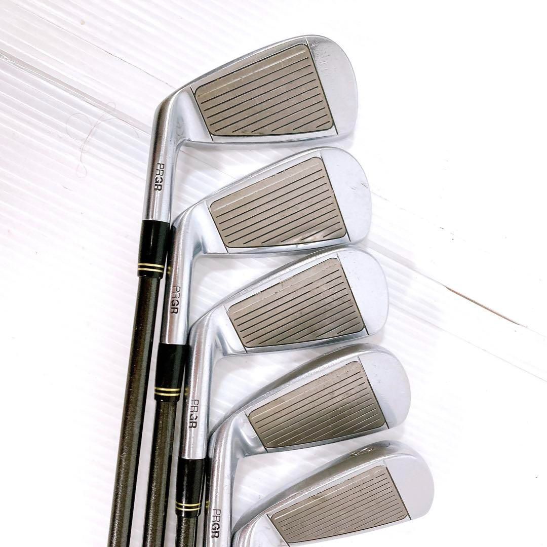 PRGR DATA822 アイアンセット M-40 メンズ 右 美品 飛距離◎ PRGR DATA822 アイアンセット M-40 メンズ 右 美品 飛距離◎