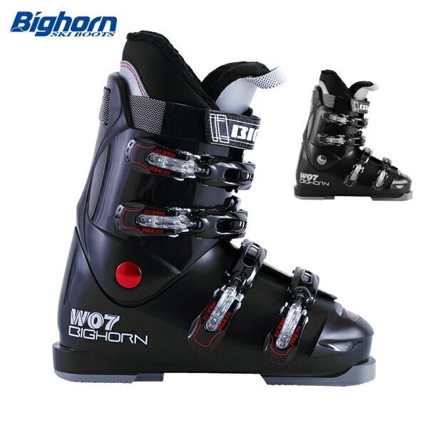 BIGHORN W07 スキーブーツ ブラック（ビッグホーン（BIGHORN