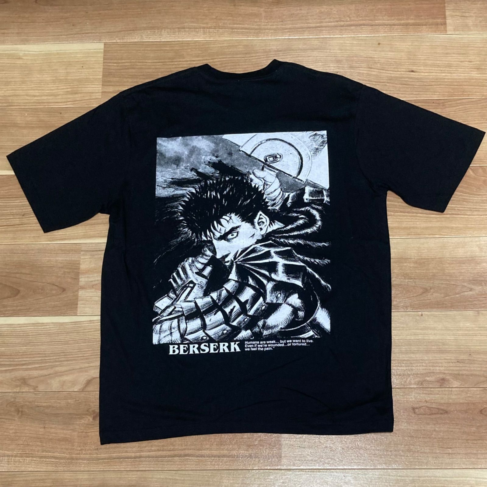 未着用美品 ベルセルク BERSERK ガッツ Tシャツ 両面プリント