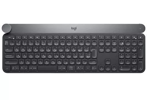 【】PCハード ワイヤレスキーボード ロジクール KX1000s CRAFT (ブラック) [KX1000s]