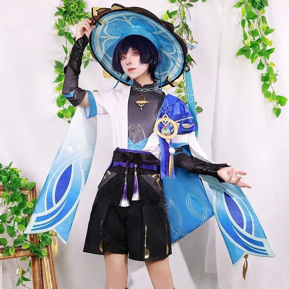原神 放浪者 三分妄想 笠 原神 三分妄想 放浪者 コスプレ