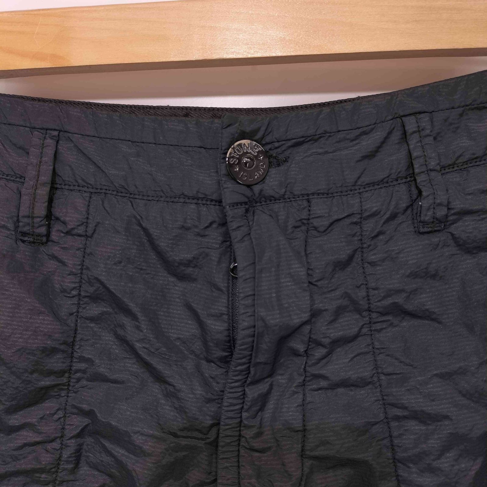 STONE  シアサッカー ナイロンメタル ショーツ STONE ISLAND(ストーンアイランド)ガーメントダイナイロンメタル