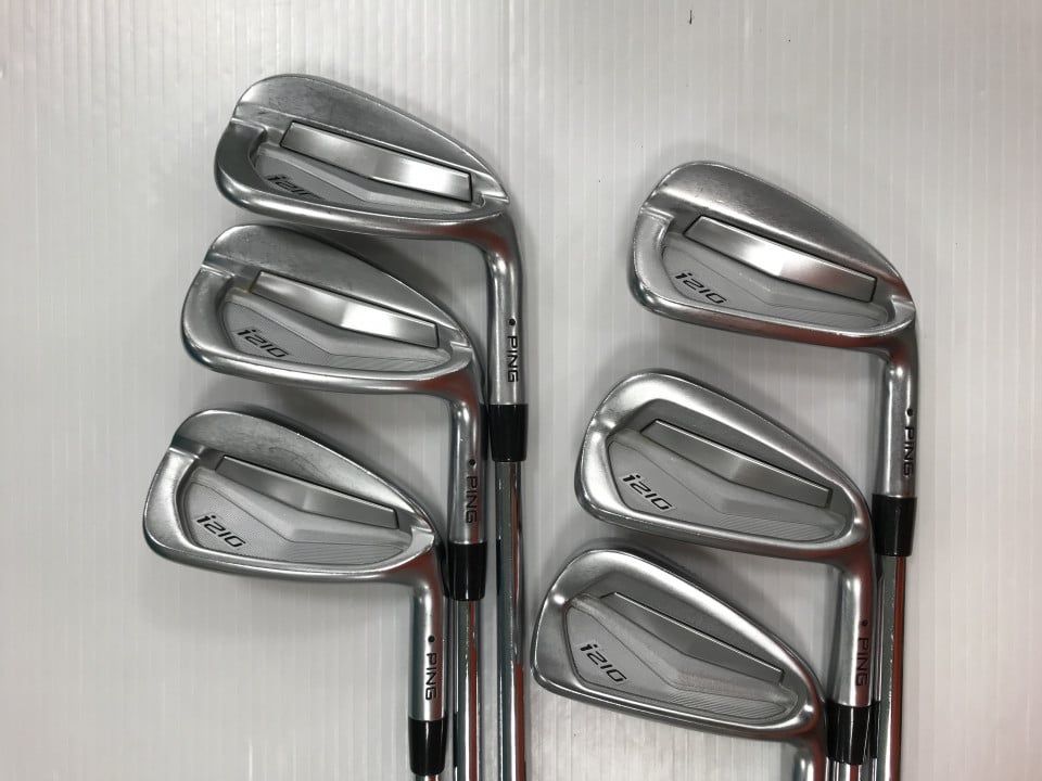 豪華8本】ピン G430 青ドット メンズアイアンセット スチール R 豪華8