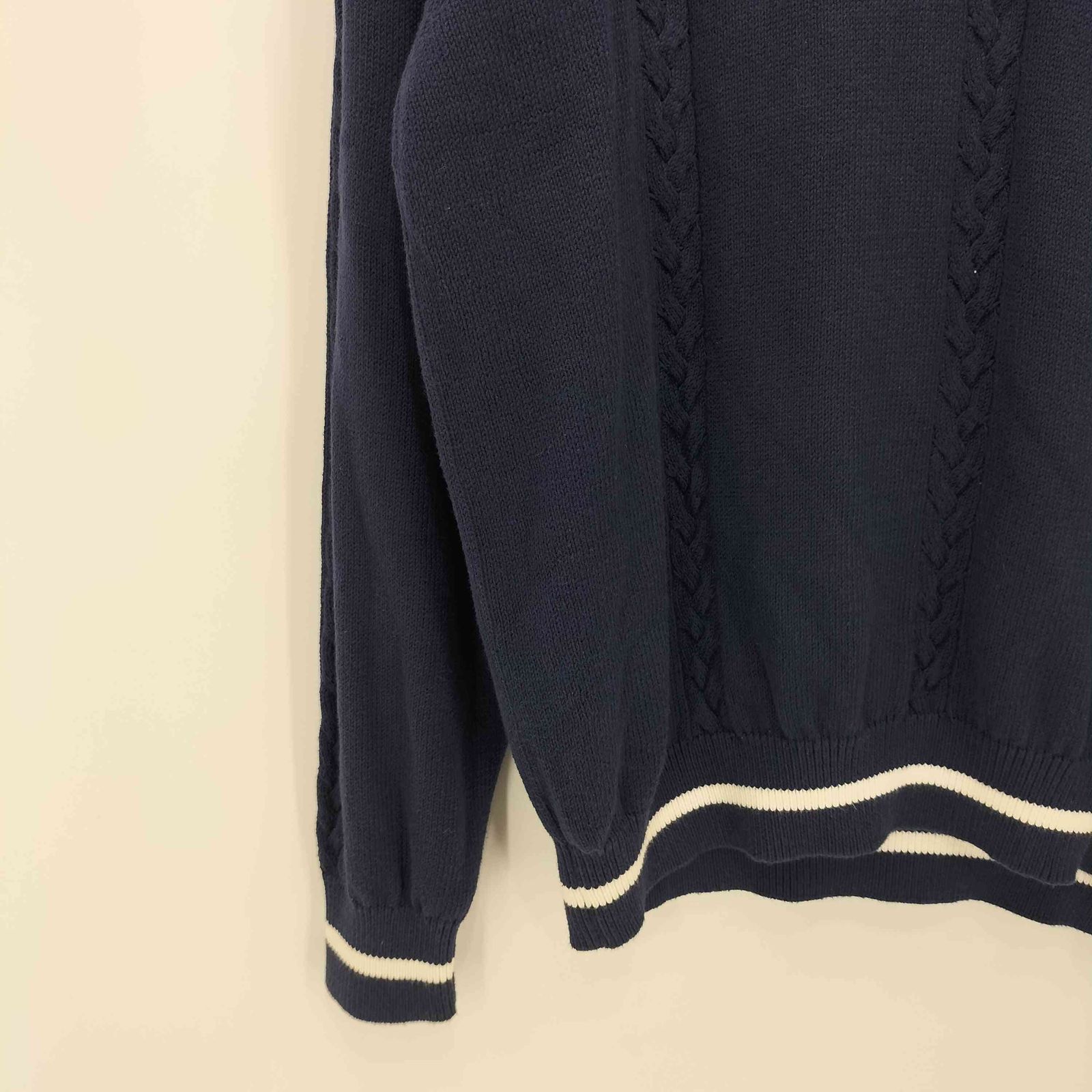バーバリーロンドン BURBERRY LONDON カシミヤ混 タートルネック