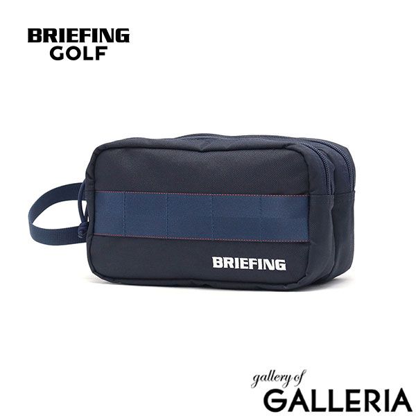 日本正規品 ブリーフィング ゴルフ ポーチ 小物入れ 大きめ BRIEFING GOLF ブランド メンズ レディース カート ボール入れ 撥水 丈夫 2層 STANDARD SERIES DOUBLE ZIP POUCH STD BRG253G24
