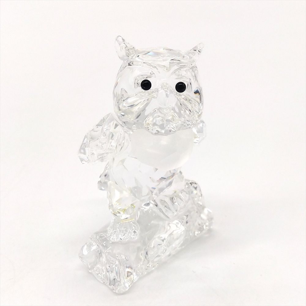 SWAROVSKI - スワロフスキー SWAROVSKI ディズニー BANBI バンビ セット オブジェ 置物 943951 クリア 台座付き【中古】 スワロフスキー SWAROVSKI ディズニー BANBI バンビ セット