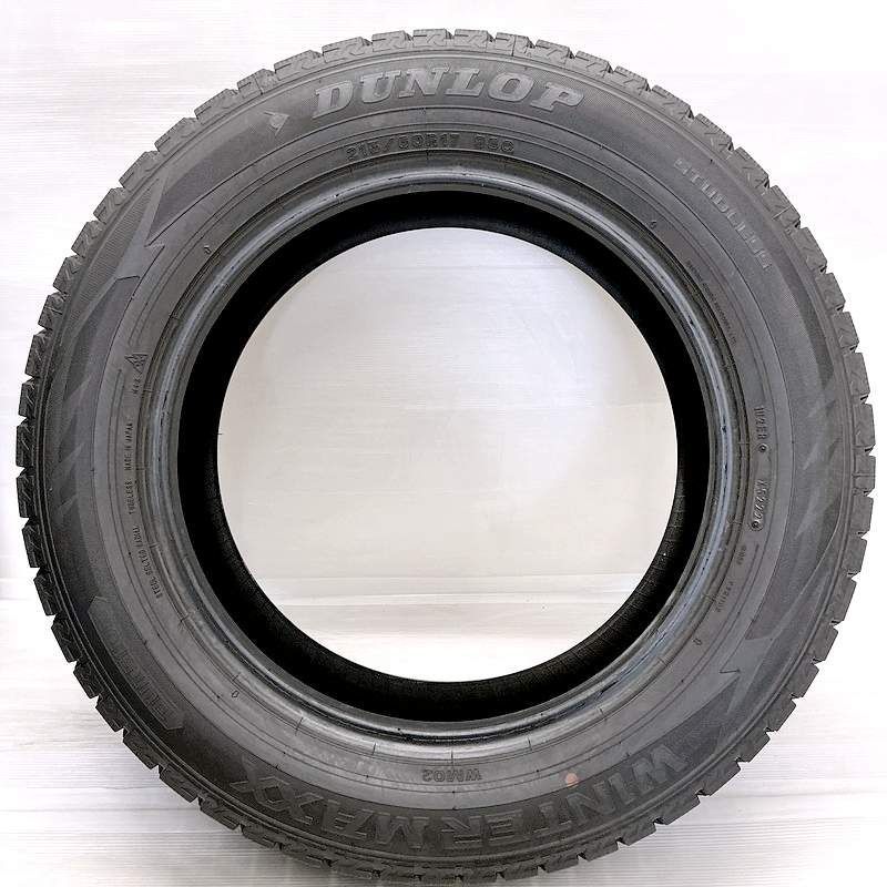 215|60R17 DUNLOP WINTER MAXX WM02 4本 スタッドレスタイヤ ダンロップ ウインターマックス WM02 C-HR アルファード エスティマ ヴェルファイヤ エリシオン エクストレイル などに タイヤ 17インチ