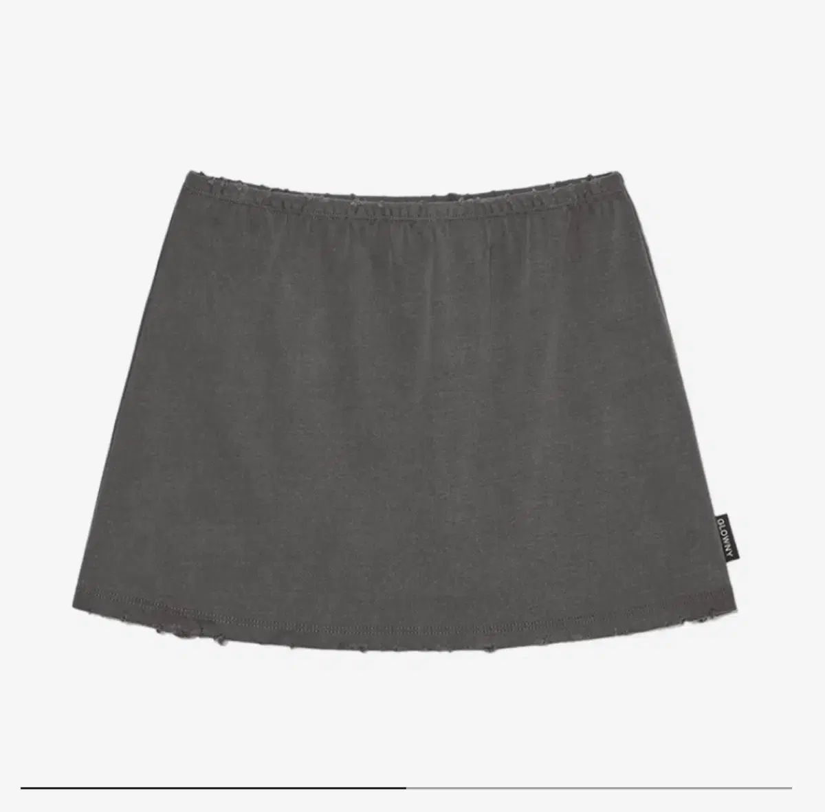 グロウニー　ミニスカート　glowny GLOWNY スカート GLOWNY/グロウニー BONES GRUNGY DENIM SKIRT