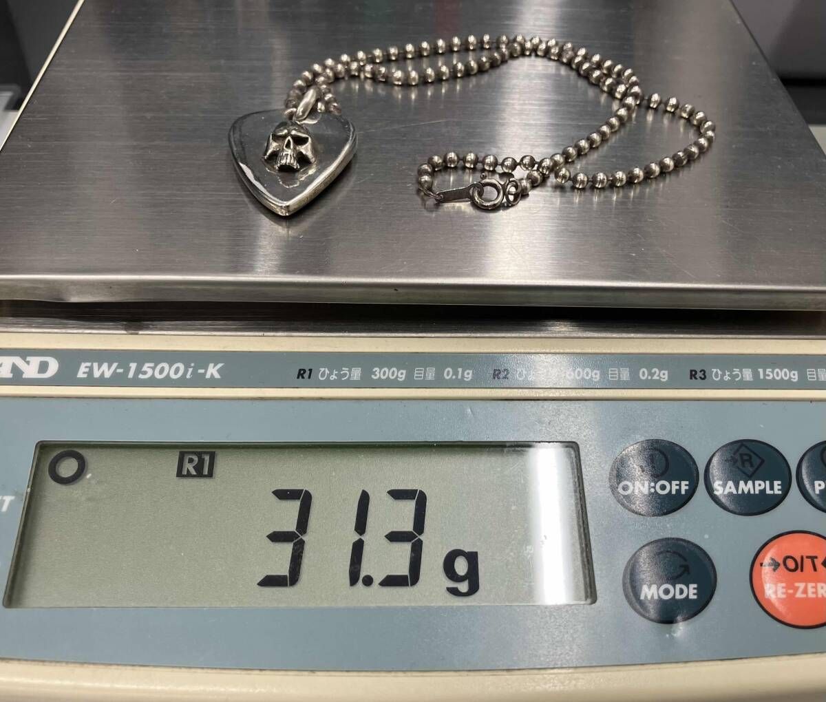 サーティーンデザインズ スカル ペンダント トップ SV サーティーン