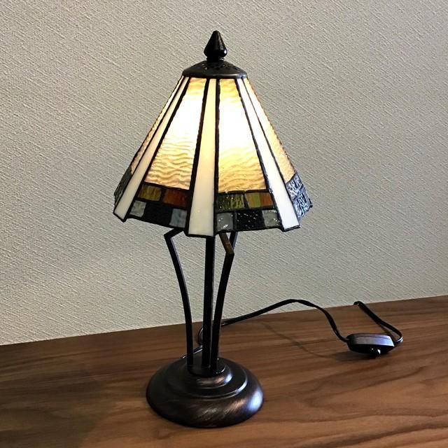 ステンドグラス ランプ テーブルライト テーブルランプ 卓上ランプ