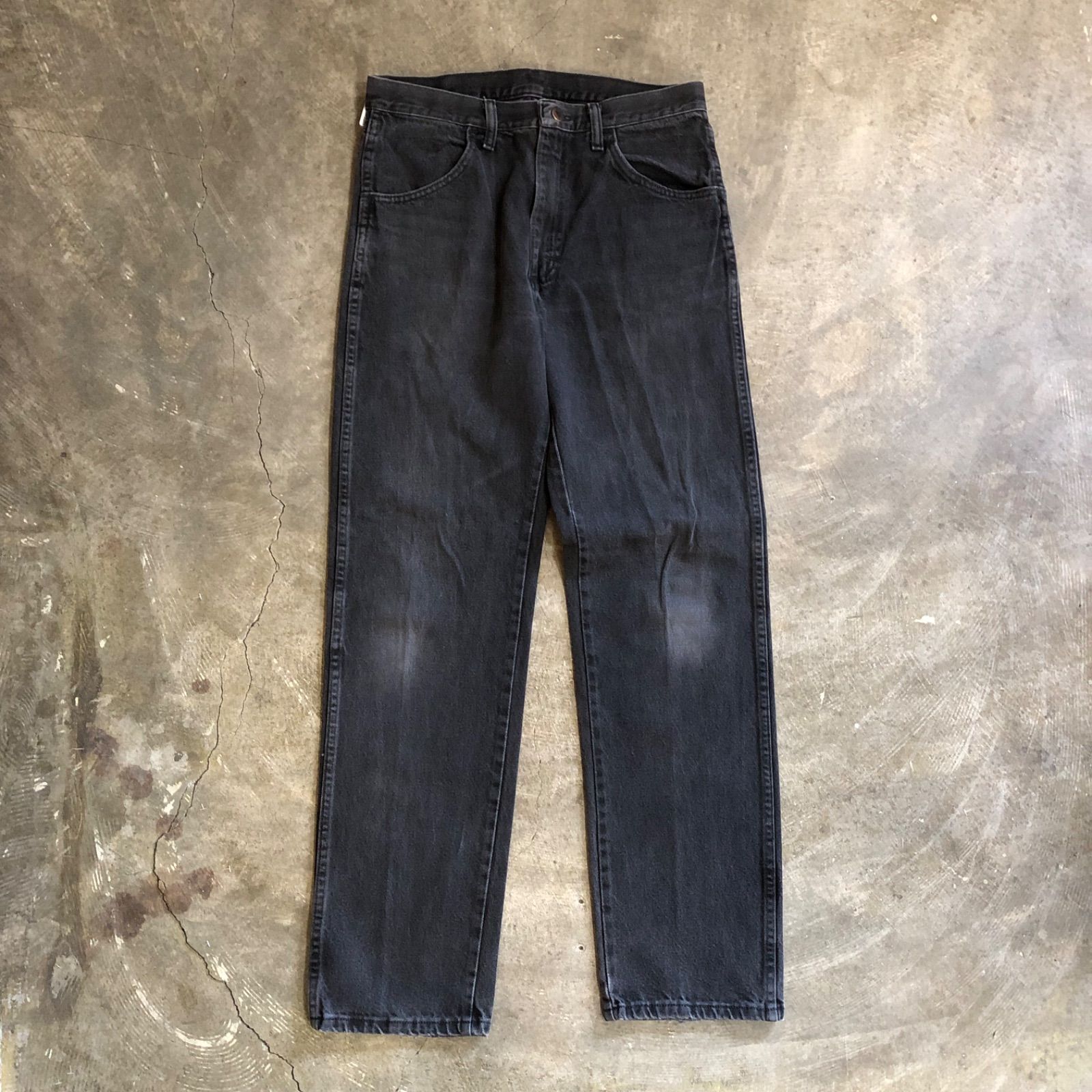 6T5540 RUSTLER ブラックデニム　ジーンズ　アメカジ　古着 T5540 RUSTLER ブラックデニム ジーンズ アメカジ 古着 - メルカリ