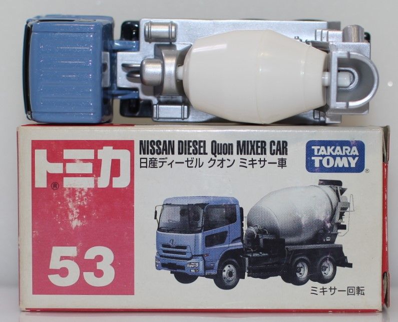 USED トミカ 53 日産ディーゼル クオン ミキサー車 240001030800