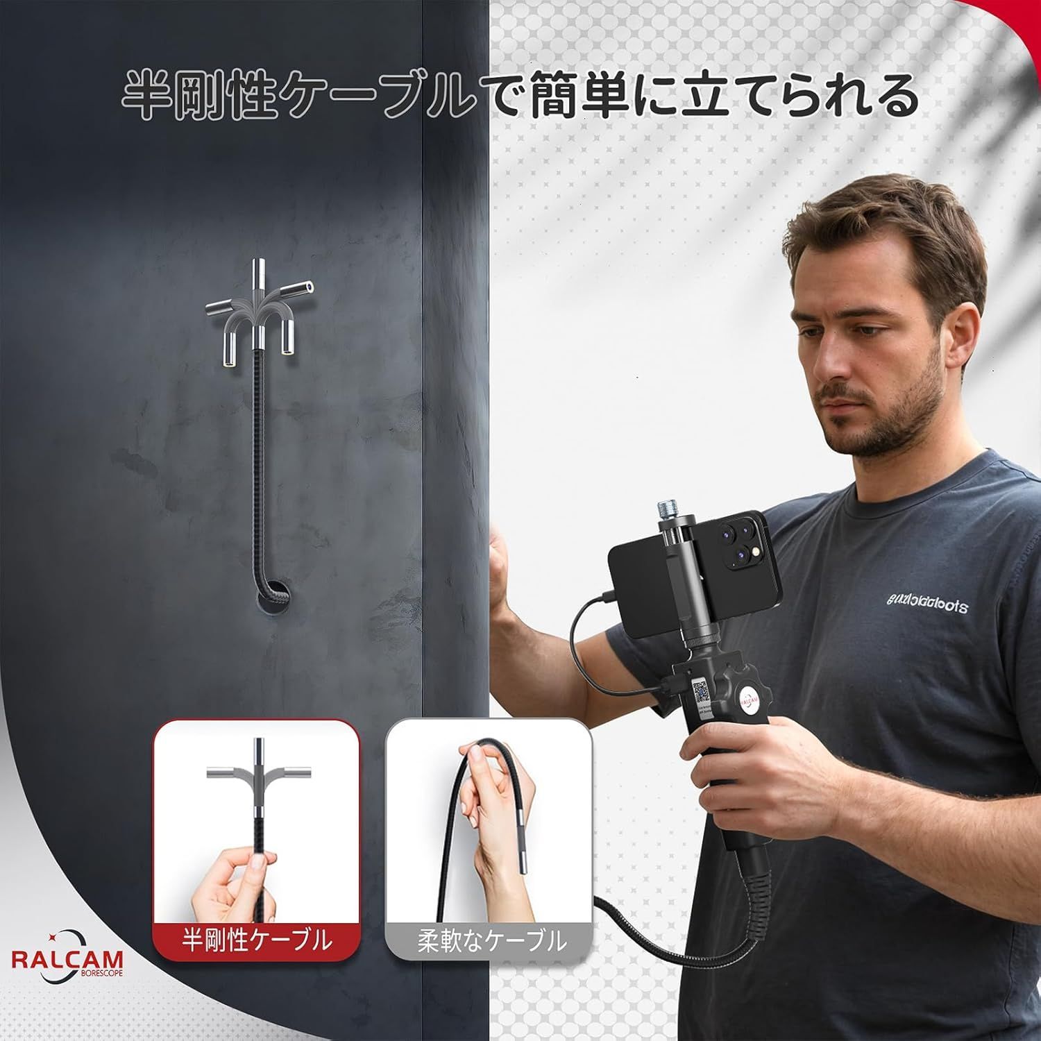 1080Pカメラ搭載