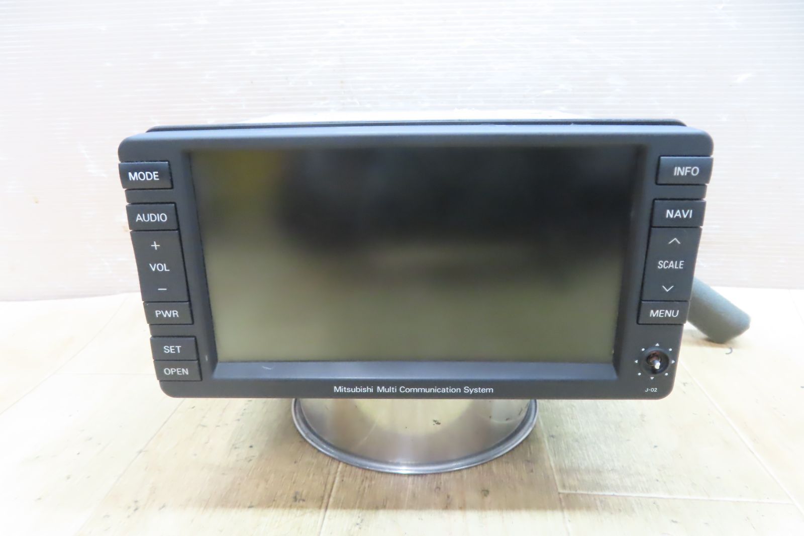 F4258 三菱純正 J-02 8750A072 HDDナビ 地図2016年 デリカD5 アウトランダ CV5W CV4W CV1W CW5 CW6 Bluetooth内蔵 CD DVD再生OK 本体のみ BRIGHTFACE_UK