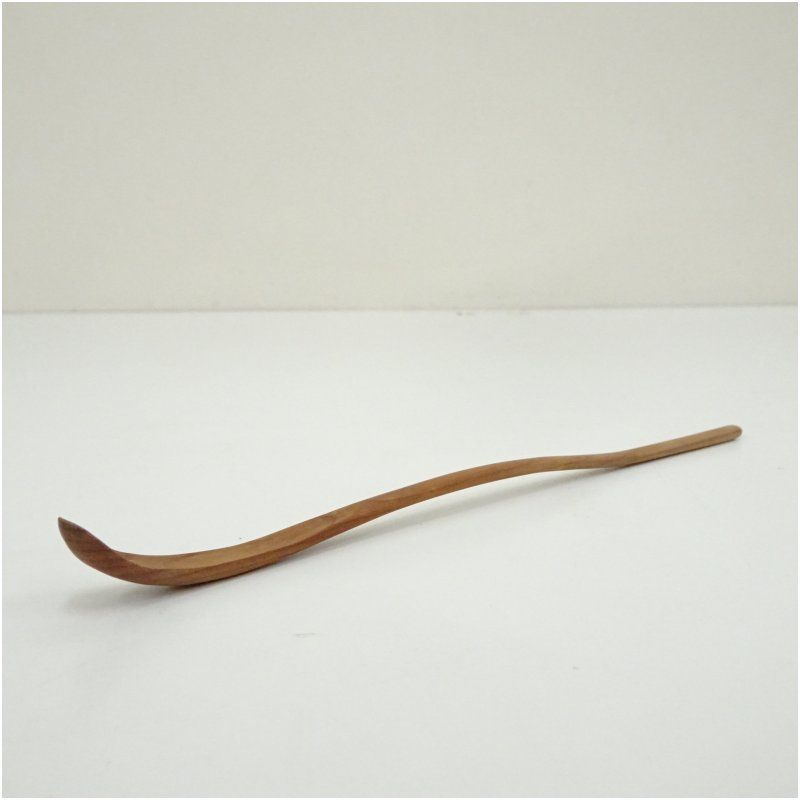 中古】【茶道具】竹茶杓（銘：籠の僧）（東大寺別当 上野道善書付