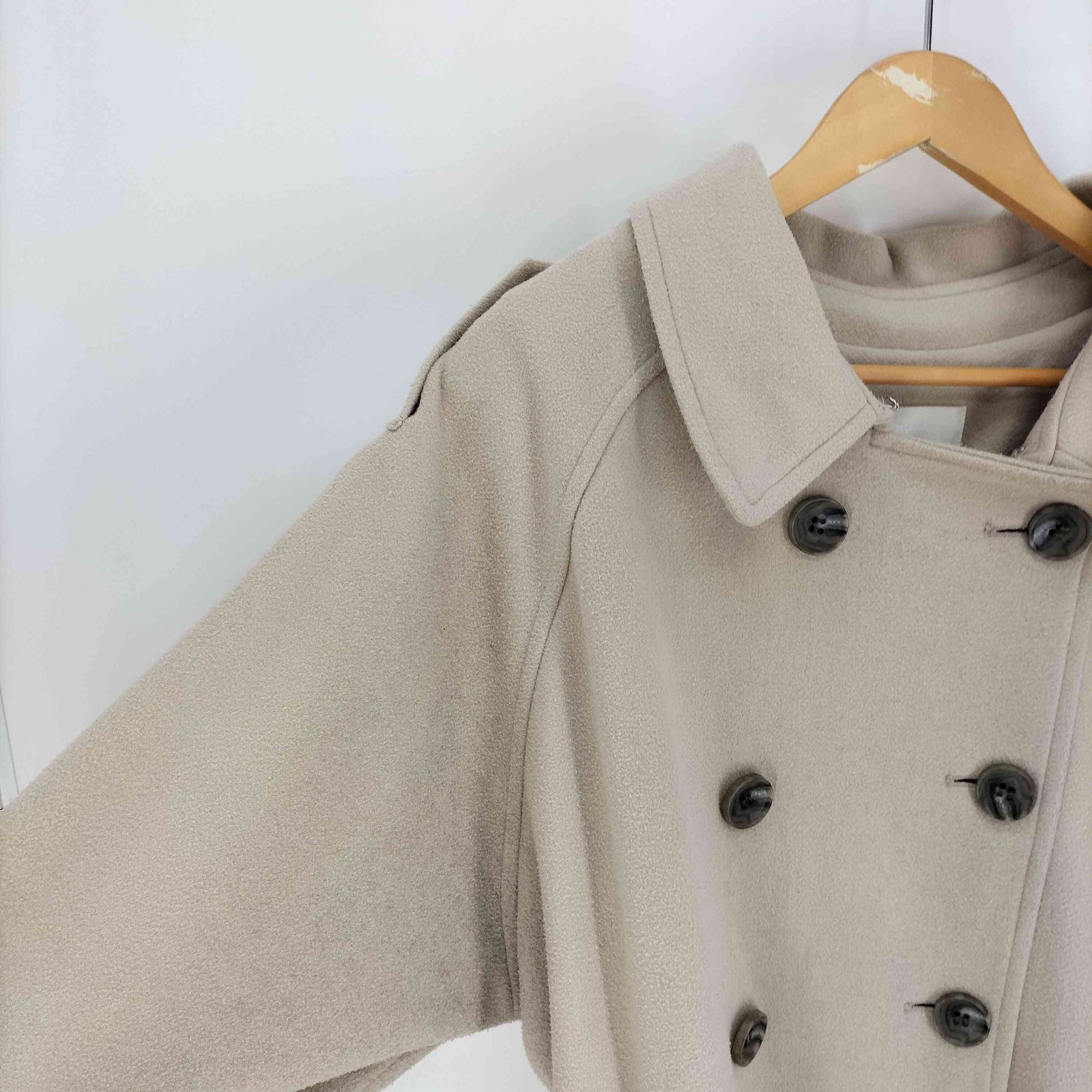 willfully トレンチコート check wool trench long coat（トレンチコート）｜WILLFULLY