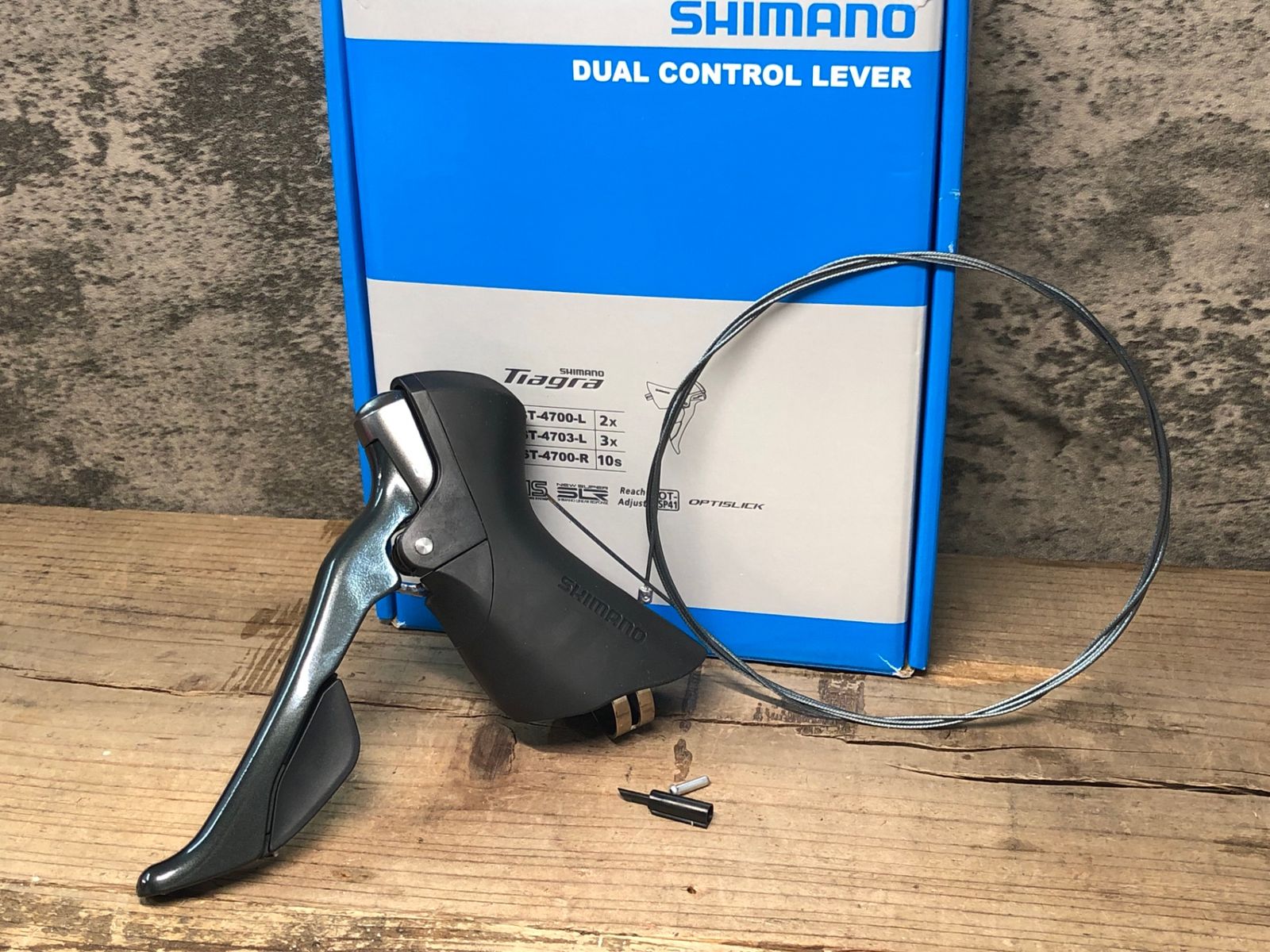 SHIMANO ティアグラ4700 stiレバー 楽天市場】シマノ ティアグラ SL-4700 右レバーのみ 10S 自転車