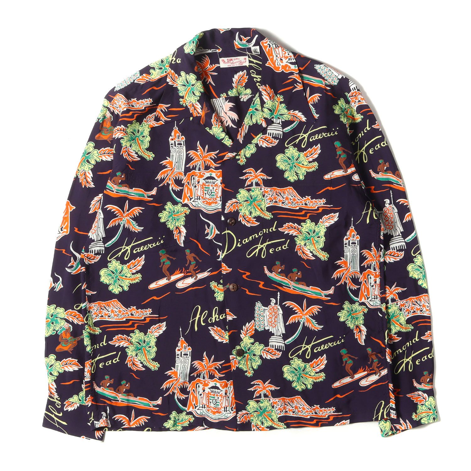 美品m】SUN SURF サンサーフ シャツ サイズ:M / 20SS ハワイ柄 