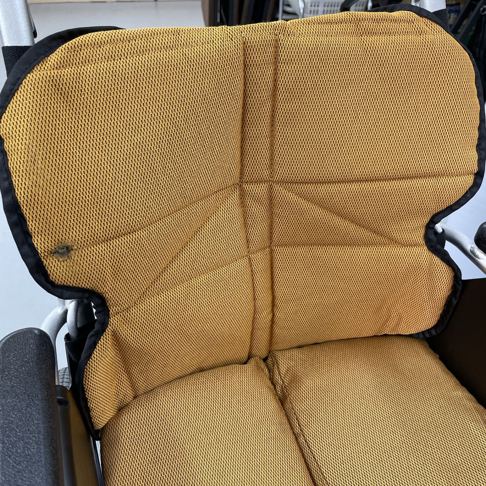 R334 ☀️ MATSUNAGA 車いす（介助型） NEXT-21B オレンジ