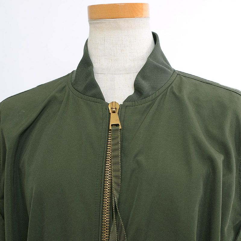 【未使用・タグ付き】MONCLER REBLOCHON ポンチョ カーキ モンクレール REBLOCHON ポンチョ ブルゾン ナイロン/コットン