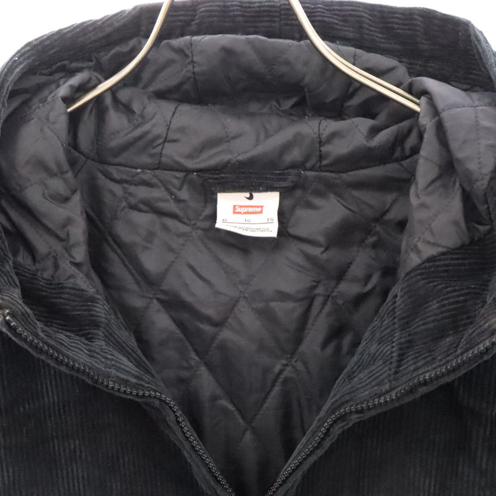 Supreme/Nike コーデュロイジャケット ブラック Supreme Nike Arc Corduroy Hooded Jacket ナイキ コーデュロイ