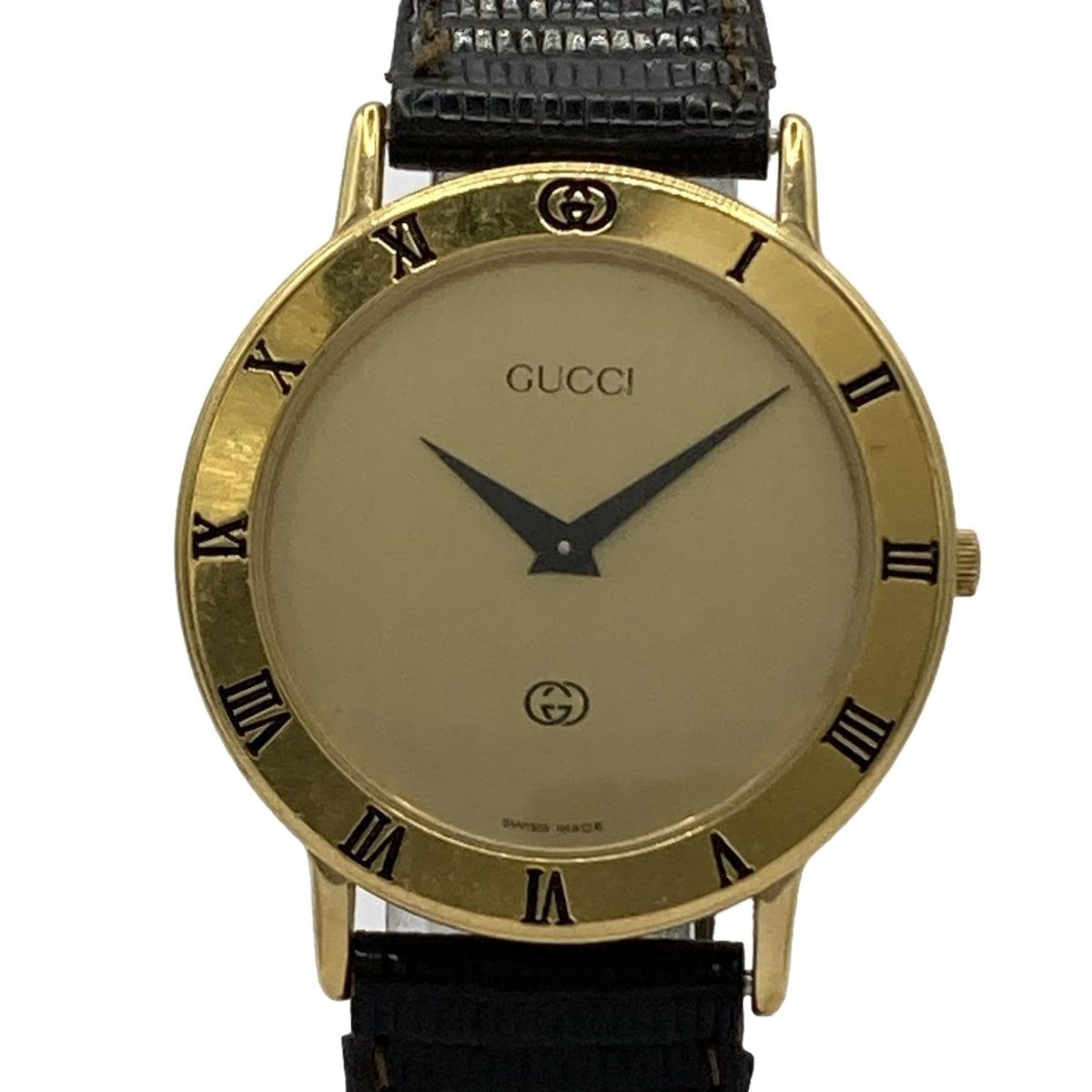 おすすめネット - 腕時計 GUCCI(グッチ) 3000M 型押し加工/社外 レディース 時計