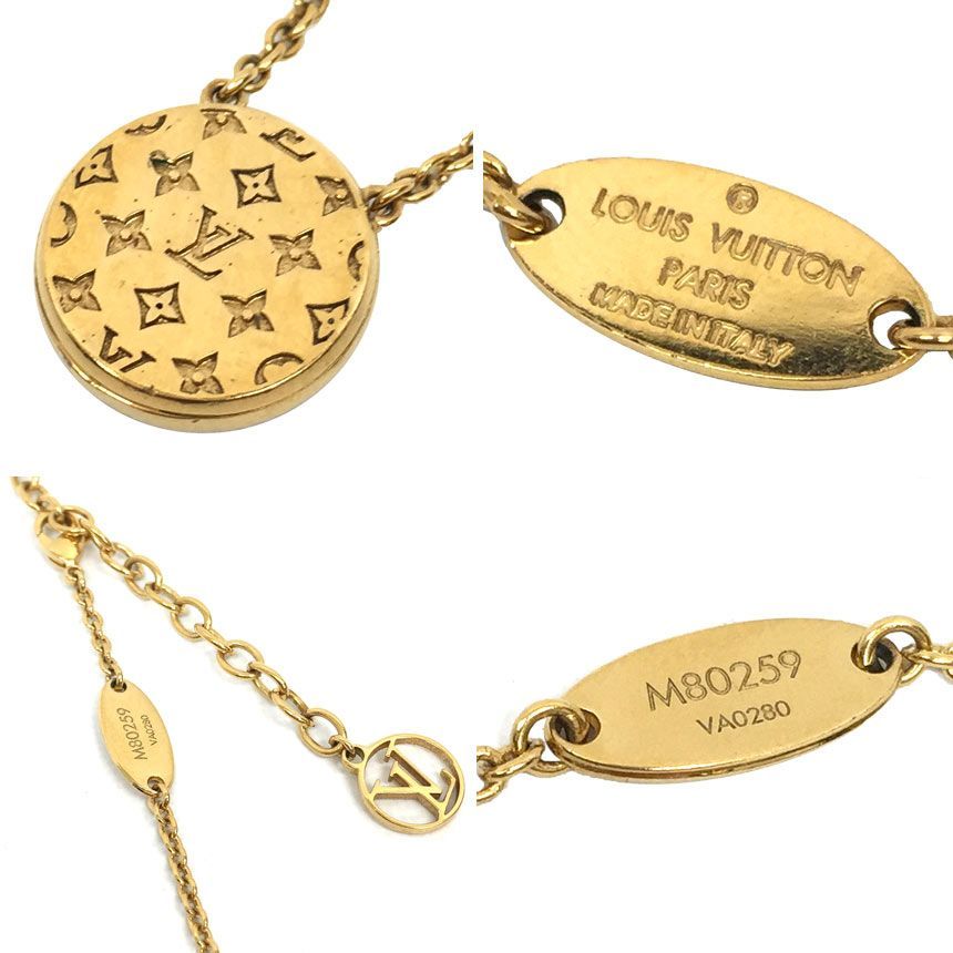 LOUIS VUITTON ルイヴィトン ネックレス コリエ・L TO V ネックレス M80259 マザーオブパール aq9650 - メルカリ