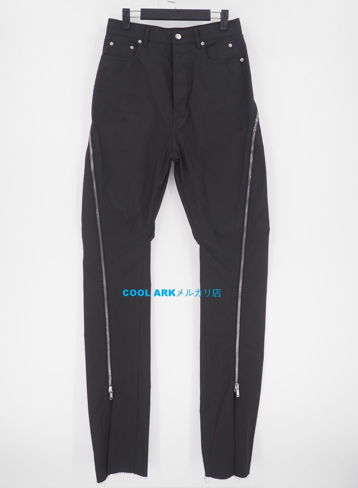 スーパーセール 半額タイムセール RICK OWENS ビスコースシルクベロアパンツ 2022AW（リック パンツ