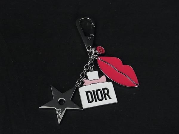 大人気✨クリスチャンディオール　キーホルダー/キーリング　D-TOUCH　美品 Christian Dior ディオール キーホルダー D-Touch CD