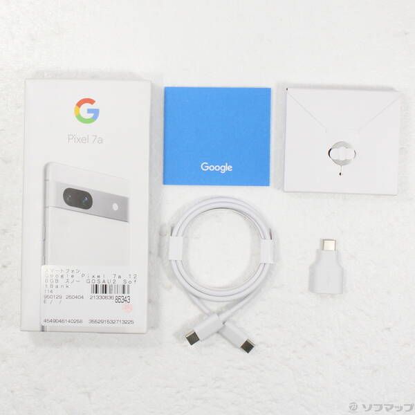 Googlepixel 7 スノー 本体 Google Pixel 7a 128GB [Snow] 新品未使用 本体 SIMフリー 日本国内版