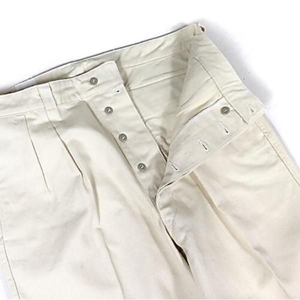 フランス陸軍 M52 チノパンツ レプリカ ナチュラル 25 約90cm コットン
