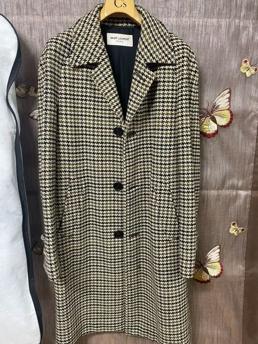 14fw Saint Laurent サン ローラン ハウンドトゥース 48