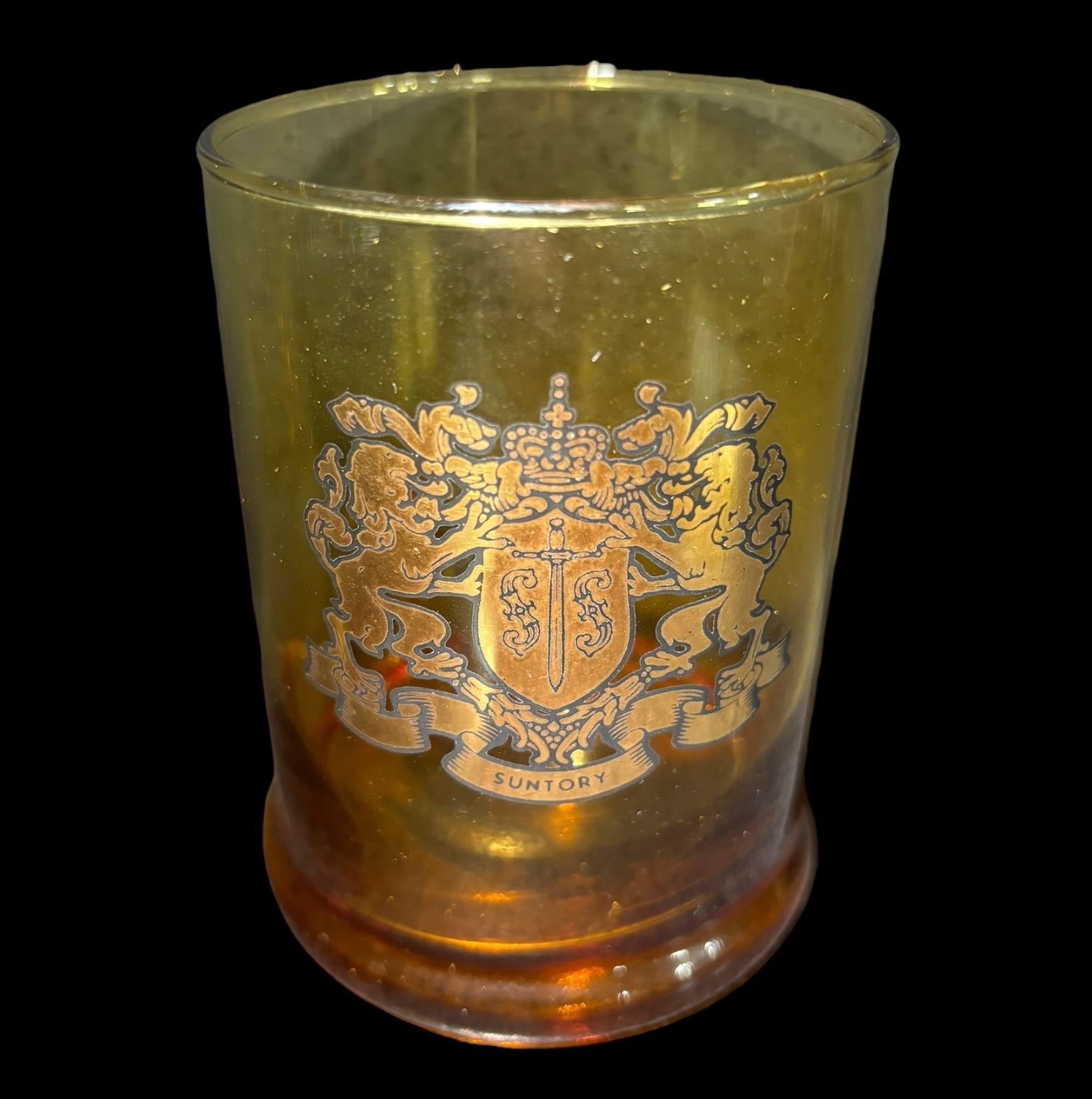 2客セット】SUNTORY サントリー ロックグラス アンバーガラス
