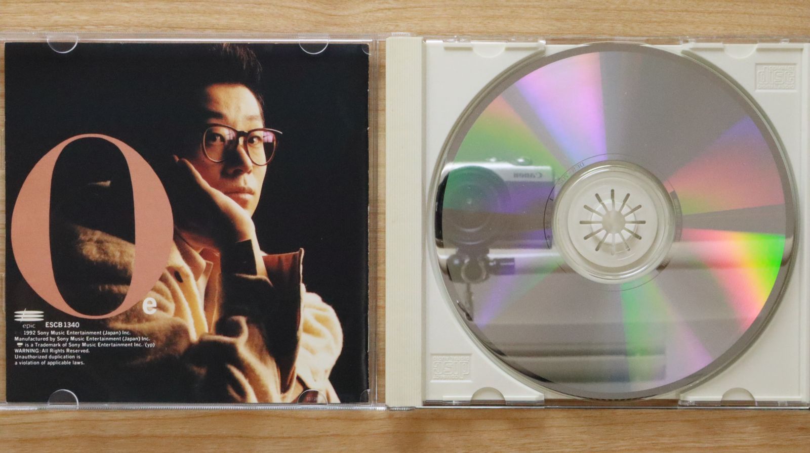 大江千里入手困難セット　おまけつき 国内盤CD☆大江千里/Senri Oe□ 六甲おろしふいた 【ESCB1340