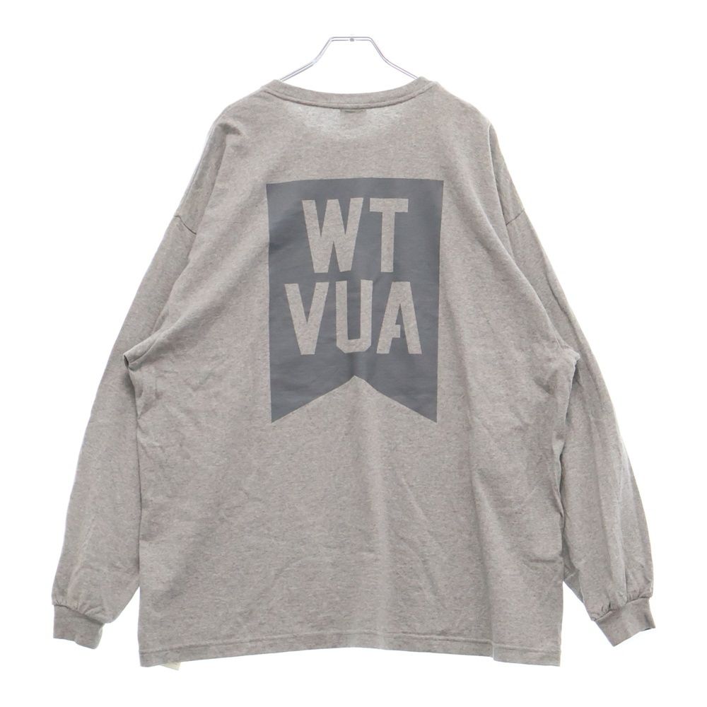 WTAPS (ダブルタップス) WTVUA バックプリント クルーネック 長袖T