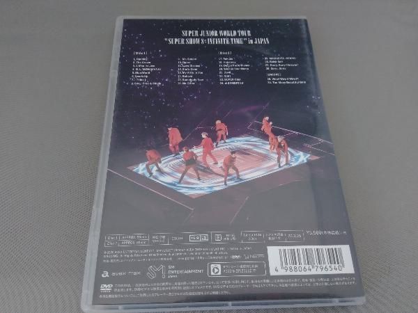 SUPER JUNIOR WORLD TOUR &#39;&#39;SUPER SHOW 8:INFINITE TIME&#39;&#39; in JAPAN(DVD3枚組)(初回生産限定盤) DISCOGRAPHY | SUPER JUNIOR（スーパージュニア）JAPAN OFFICIAL