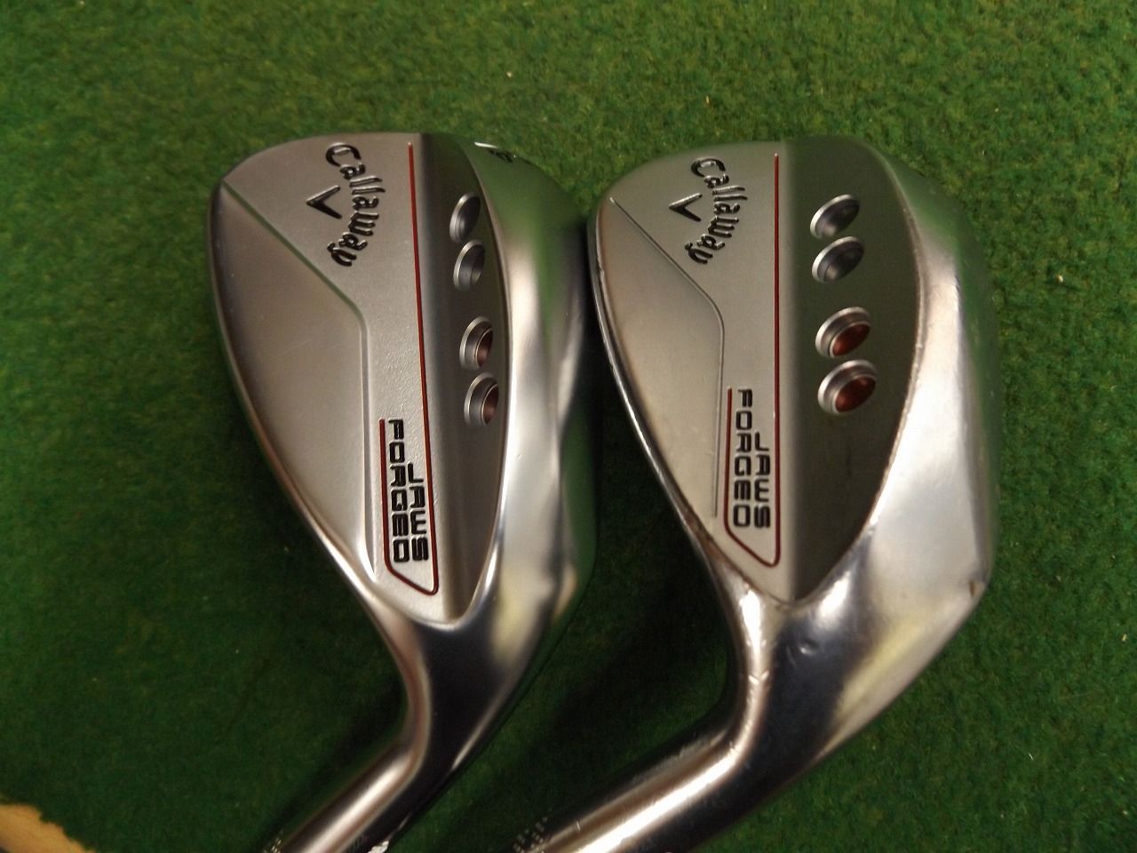 2023 JAWS FORGED クロムメッキ　４本 Callaway キャロウェイ ジョーズ ウェッジ FORGED(2023) クロム