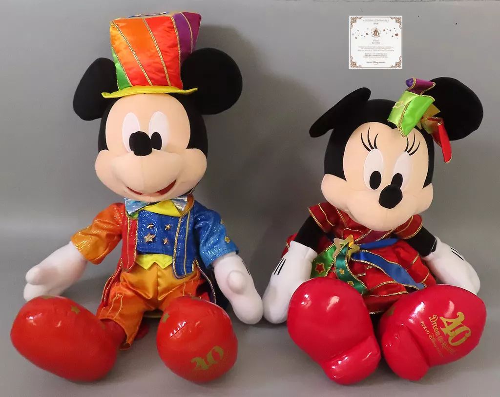 東京ディズニーリゾート40周年 ミッキーぬいぐるみ ディズニー40周年