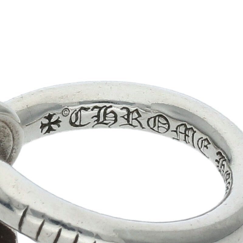 クロムハーツ NAIL FLAT/ネイルフラット シルバーリング メンズ 8号