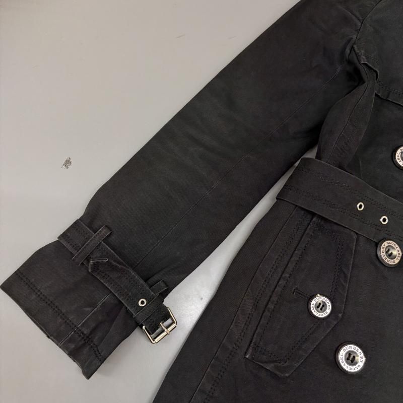 Burberry Blue label黒 コート ベルト付き 楽天市場】バーバリー ブルーレーベル トレンチコートの通販